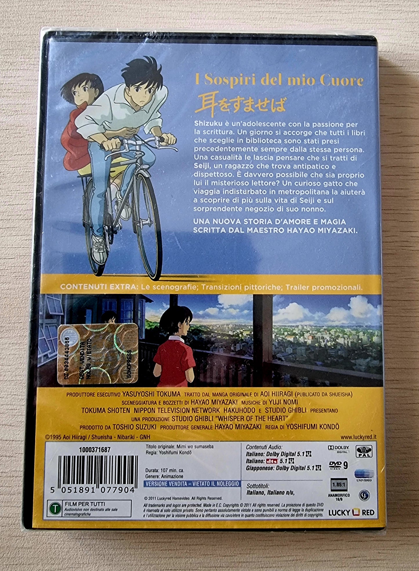 DVD I SOSPIRI DEL MIO CUORE