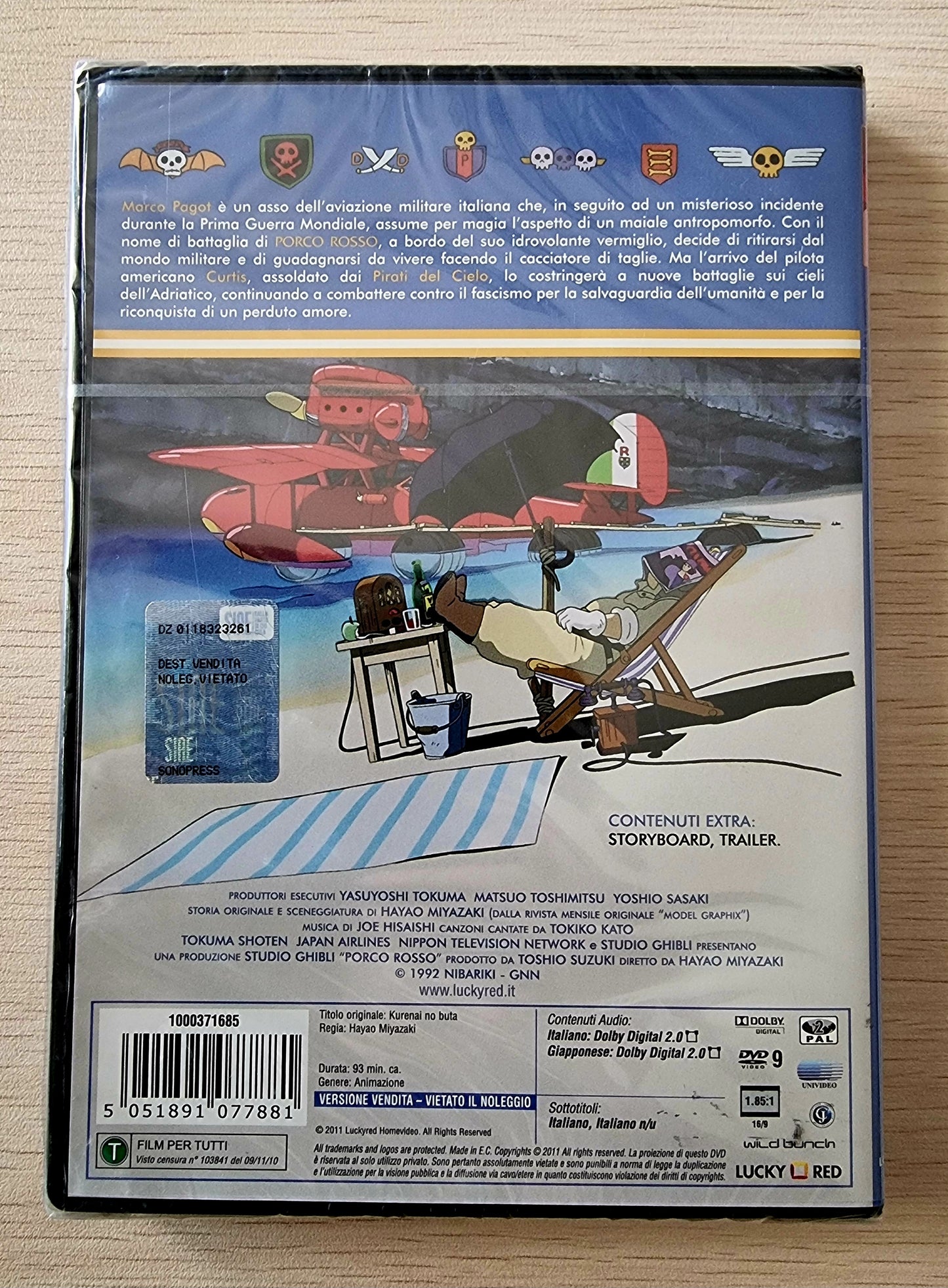 DVD PORCO ROSSO