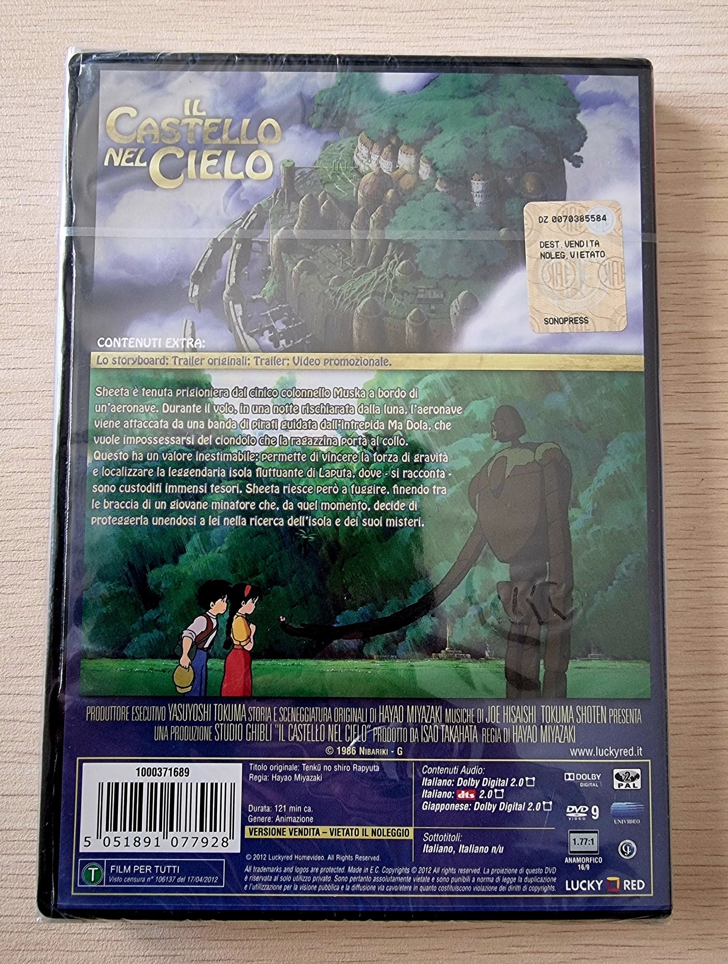 DVD IL CASTELLO NEL CIELO