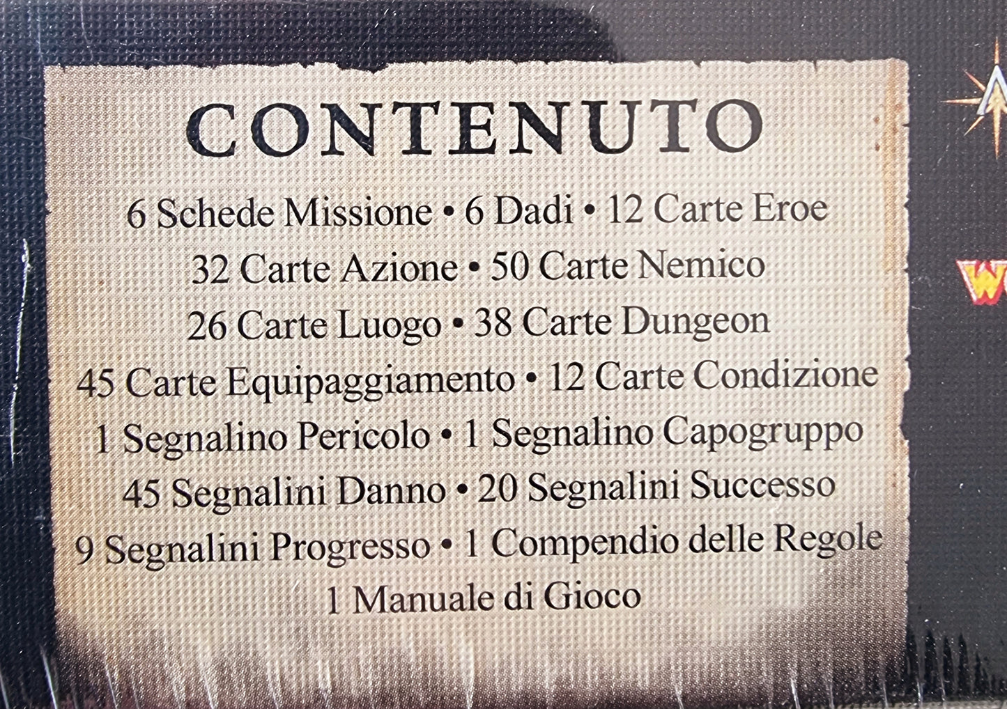 GIOCO DI RUOLO WARHAMMER QUEST