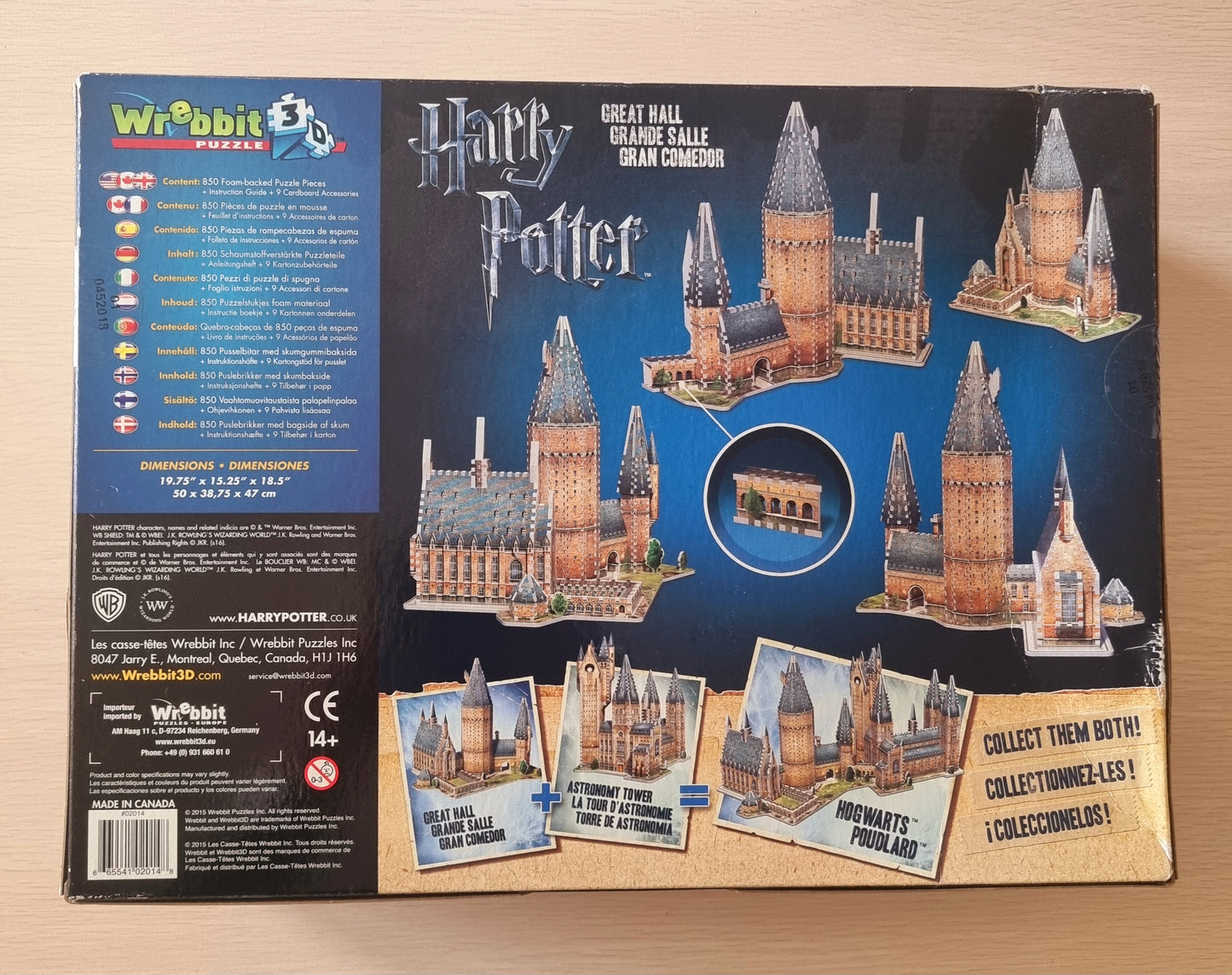 PUZZLE 3D HARRY POTTER