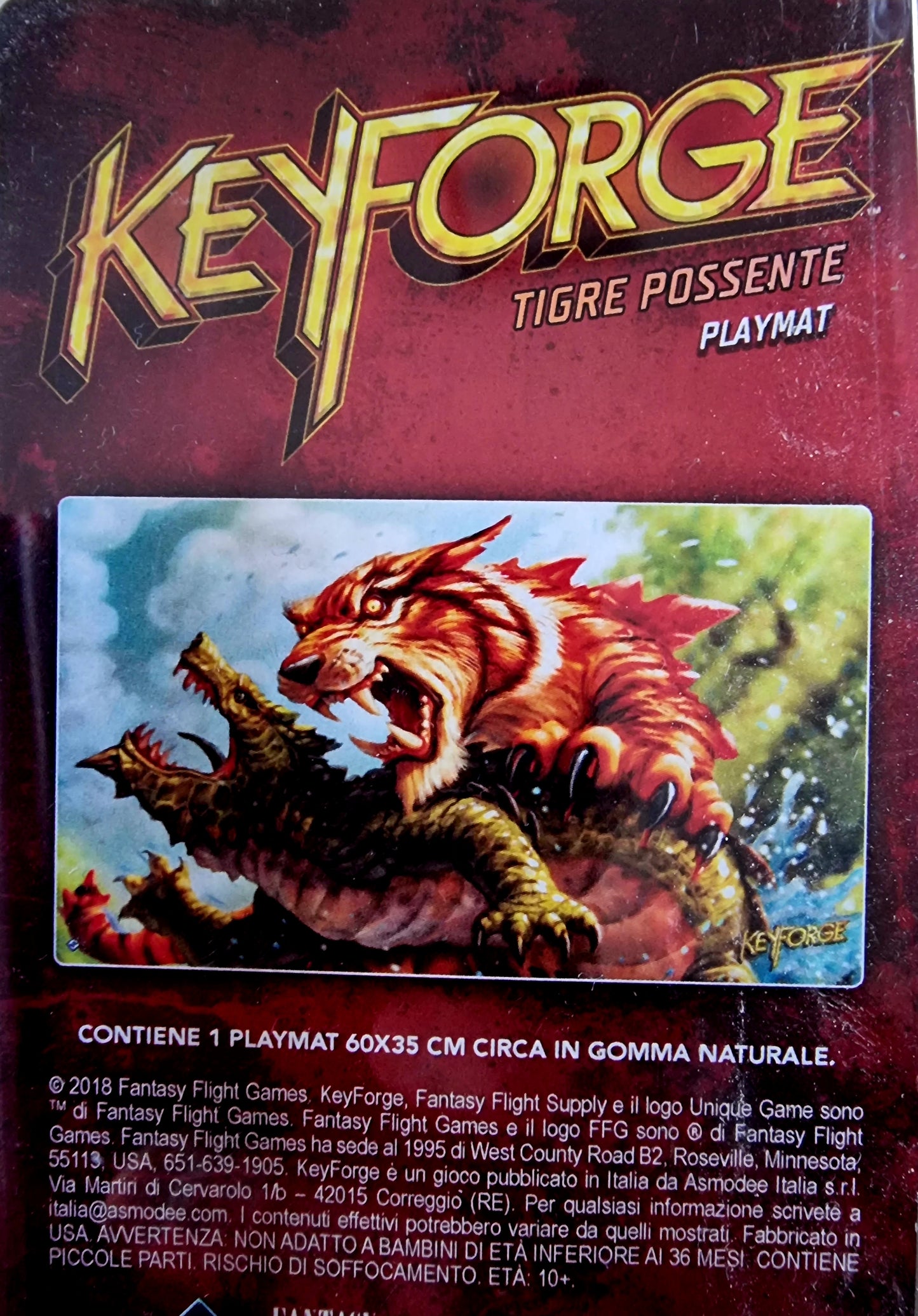 PLAYMAT KEYFORGE (Tigre possente)