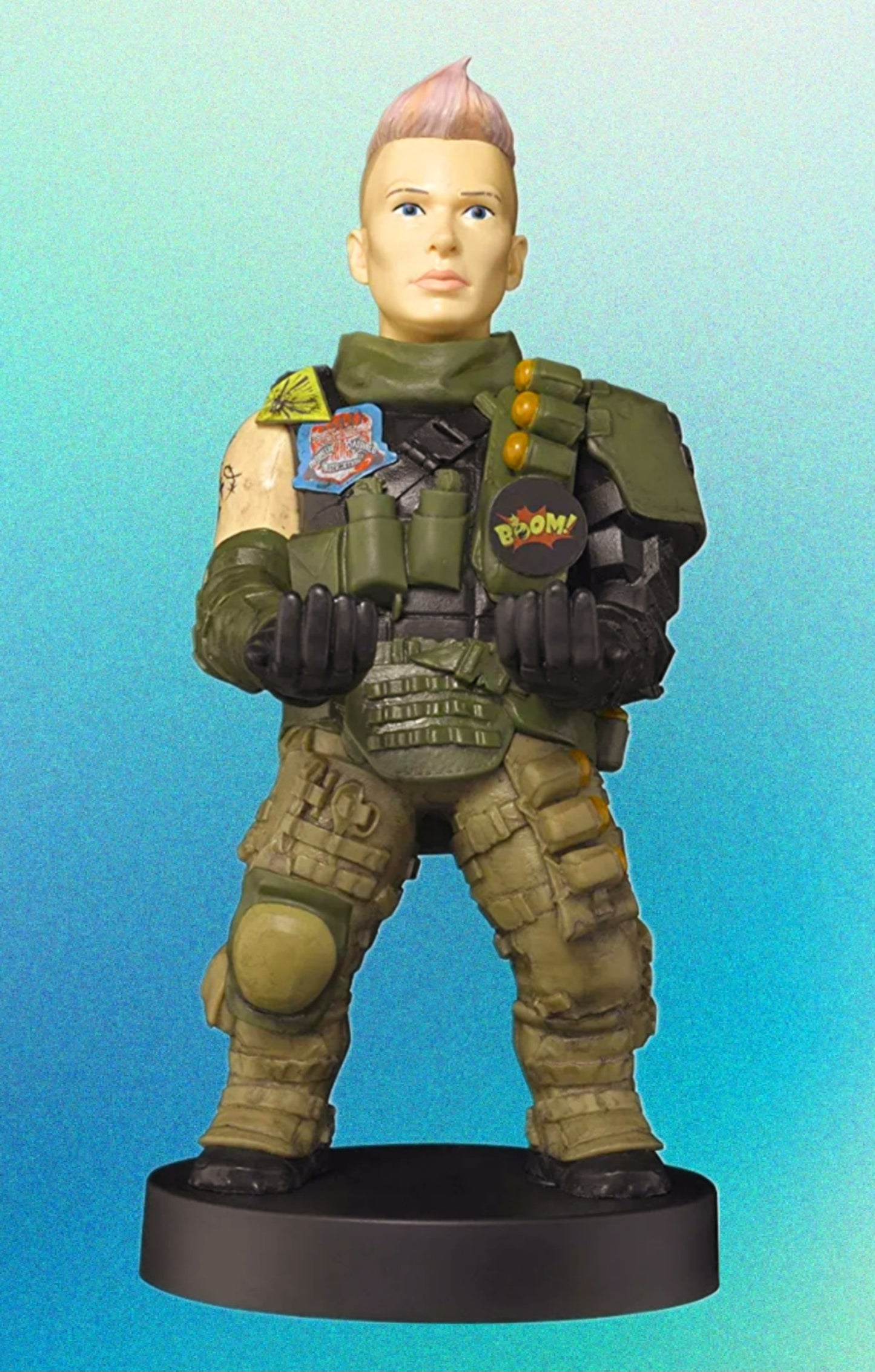 STATUETTA SUPPORTO RICARICA CABLE GUY