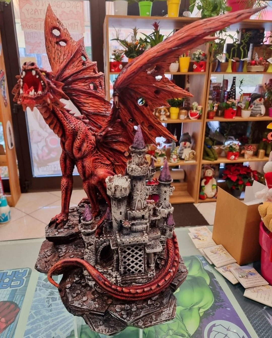 DRAGO CON CASTELLO
