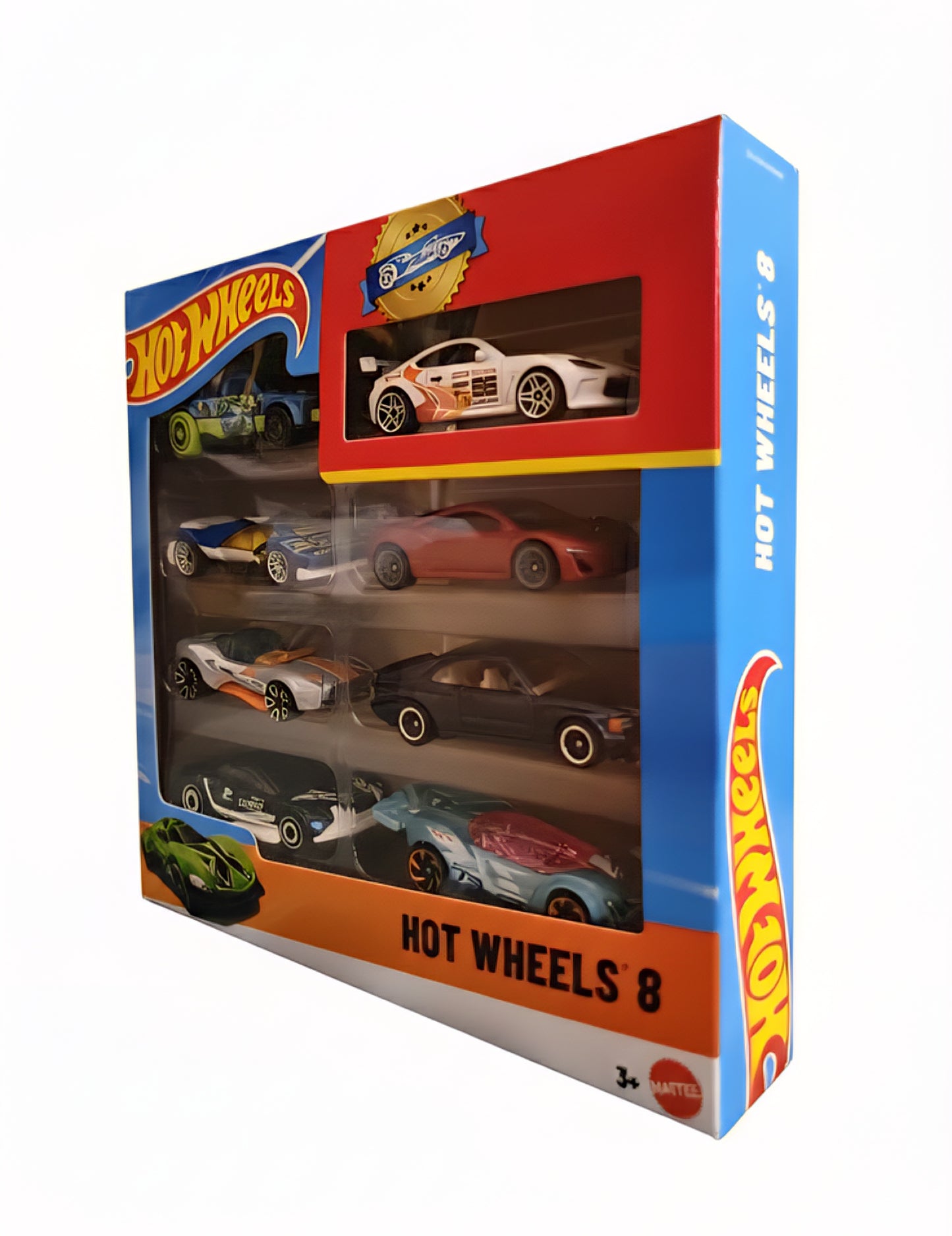 7- HOT WHEELS 8 VEICOLI ASSORTITI (MISTA)