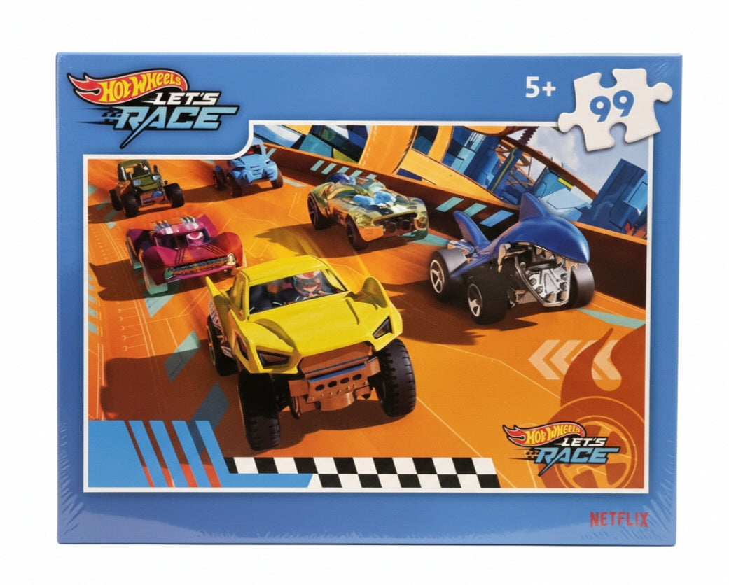 PUZZLE LET"S RACE (HOT WHEELS)