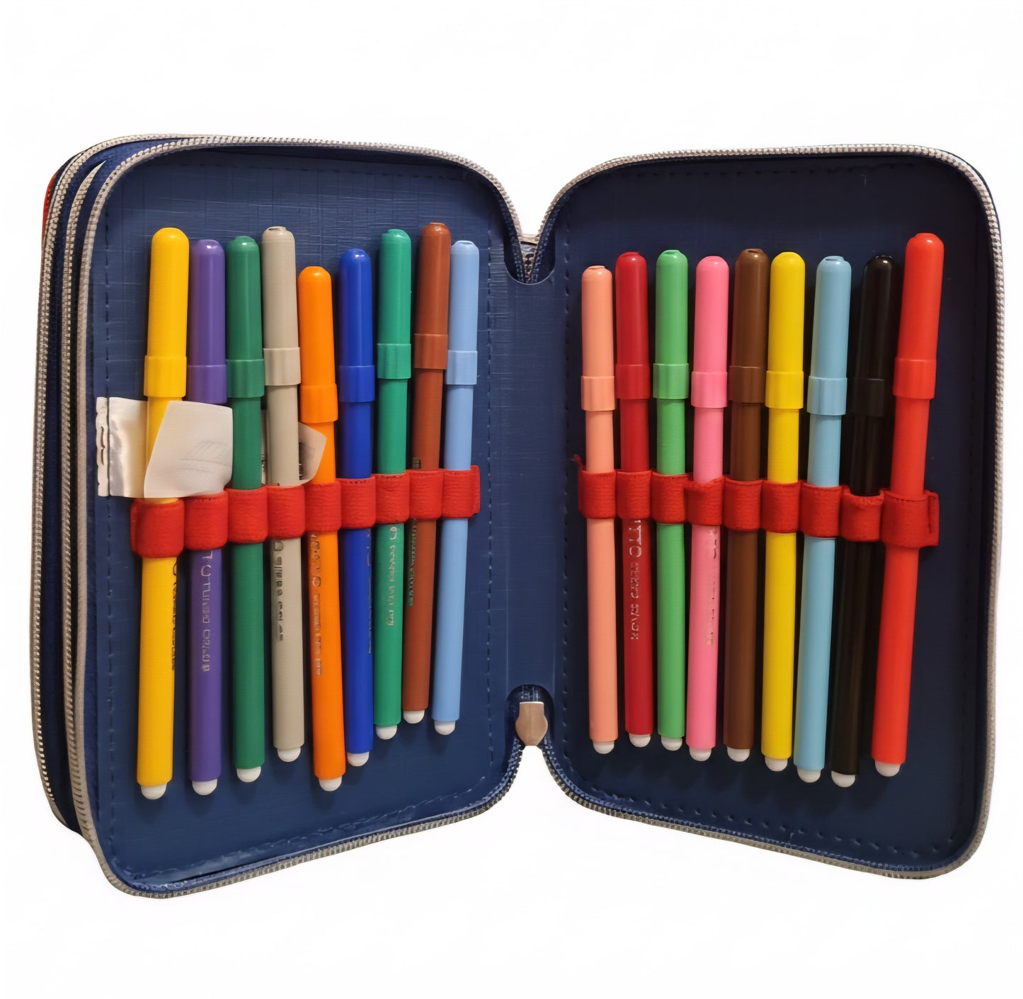 ASTUCCIO MULTISCOMPARTO SPIDERMAN (3D, BLUE, 3 ZIP)