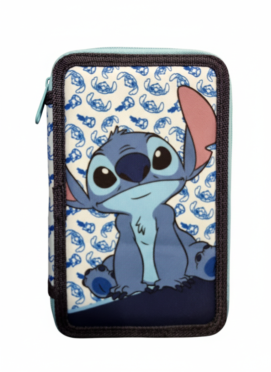 ASTUCCIO MULTISCOMPARTO STICHT (BLUE, 3 ZIP)