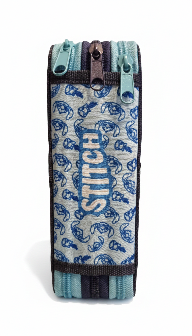 ASTUCCIO MULTISCOMPARTO STICHT (BLUE, 3 ZIP)
