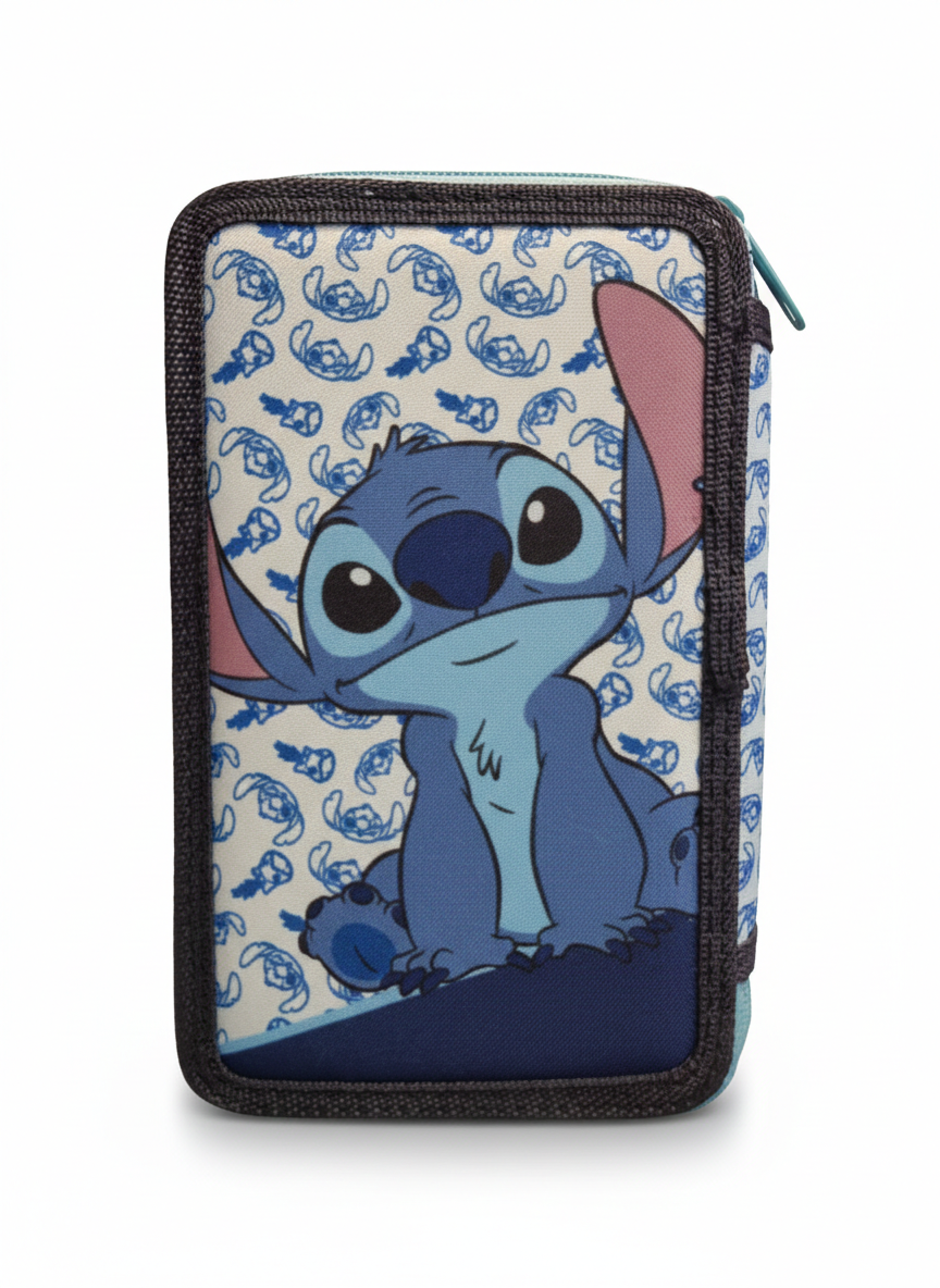 ASTUCCIO MULTISCOMPARTO STICHT (BLUE, 3 ZIP)
