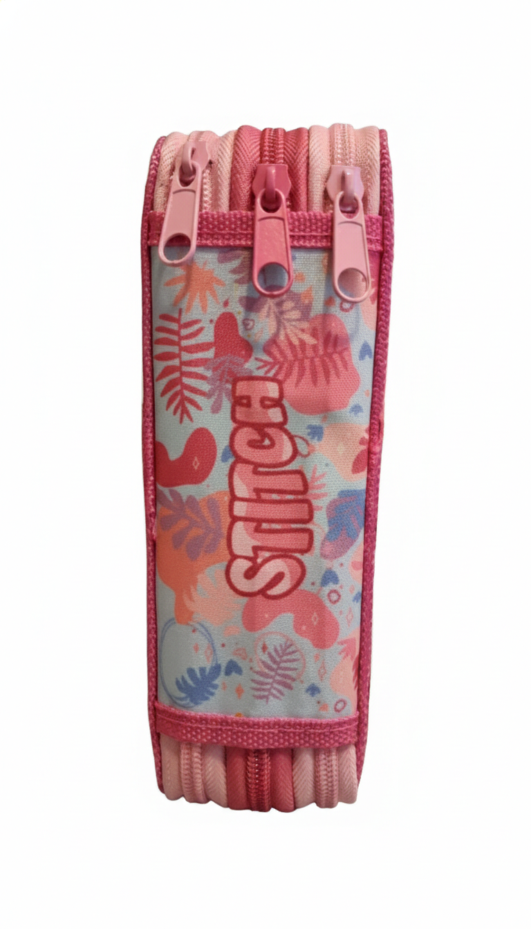 ASTUCCIO MULTISCOMPARTO STICHT (ROSE, 3 ZIP)