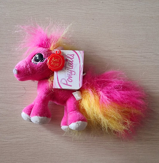 PELUCHE PONY ROSA CARICO