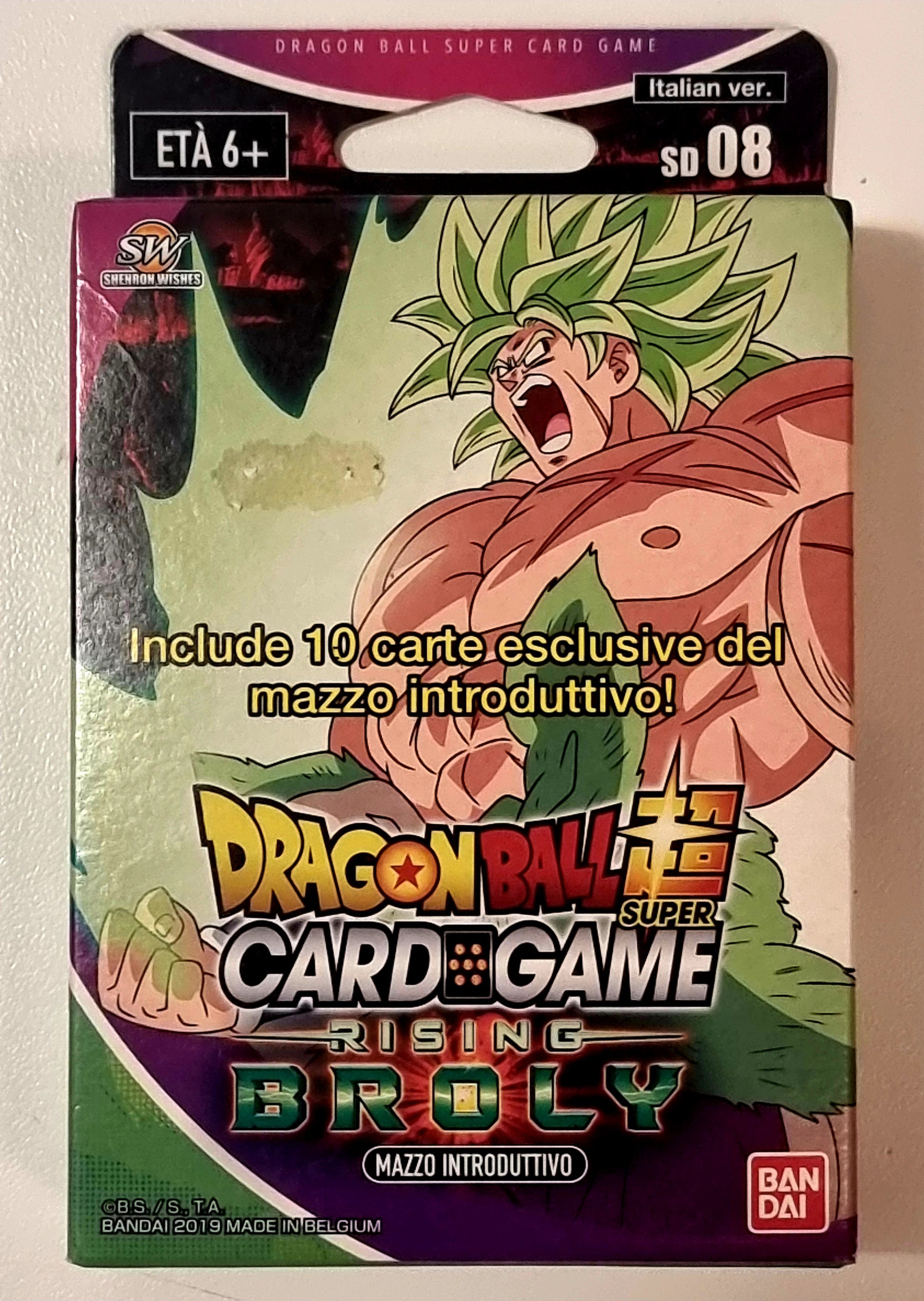 Dragon Ball Super Card Game - Rising Broly - Mazzo introduttivo