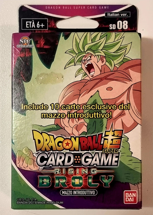 Dragon Ball Super Card Game - Rising Broly - Mazzo introduttivo - Italiano