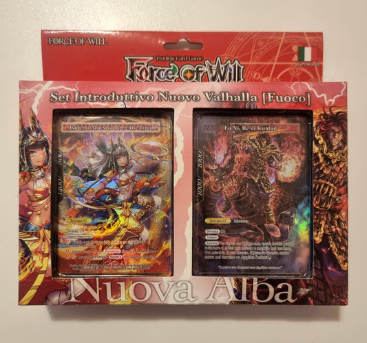 Force Of Will Card Game - Nuovo Valhalla Fuoco - Mazzo introduttivo  - Italiano