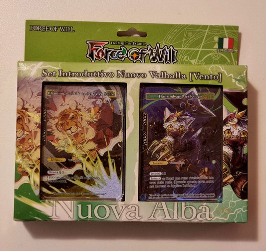 Force Of Will Card Game - Nuovo Valhalla Vento - Mazzo introduttivo - Italiano