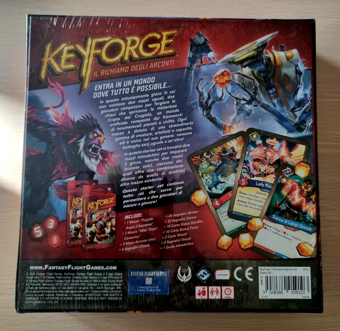 GIOCO DA TAVOLO KEYFORGE